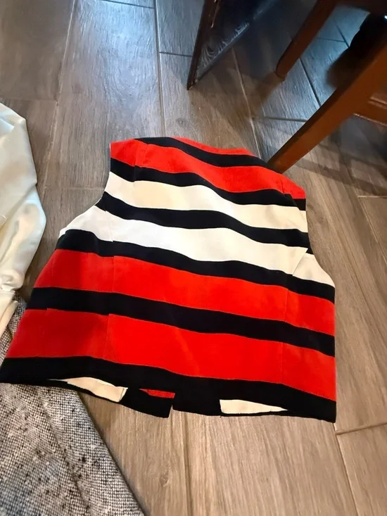 Vintage 1960s Jeremy Alan Phillips Dress, belt, vest Set, Chanel style - Picture 10 of 16